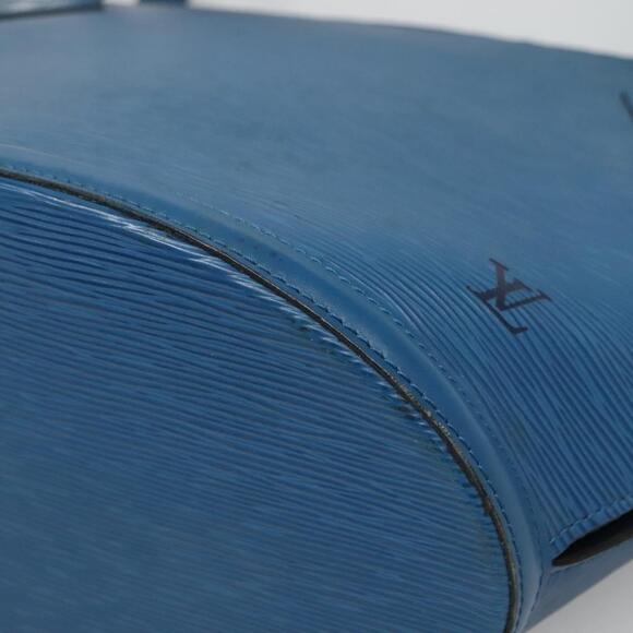 LOUIS VUITTON Epi Saint Jacques Shopping Shoulder Bag Blue M52275 - Picture 9 of 16